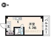 京都府京都市西京区大枝沓掛町（賃貸マンション1K・1階・18.00㎡） その2