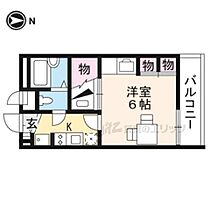 京都府京都市西京区樫原芋峠（賃貸アパート1K・1階・19.87㎡） その2