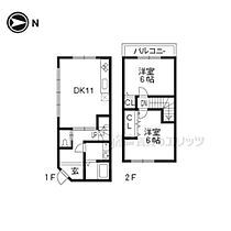 嵯峨折戸町8貸家  ｜ 京都府京都市右京区嵯峨折戸町（賃貸一戸建2LDK・1階・61.43㎡） その2