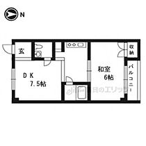 京都府京都市右京区常盤村ノ内町（賃貸マンション1DK・3階・32.40㎡） その2