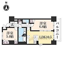 シエラコート 705 ｜ 京都府亀岡市大井町並河３丁目（賃貸マンション2LDK・7階・54.81㎡） その2