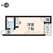 M’ｓ太秦 2-A ｜ 京都府京都市右京区太秦石垣町（賃貸マンション1R・2階・16.39㎡） その1