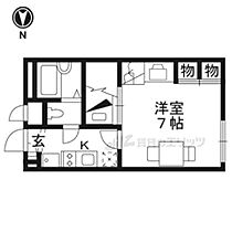 レオパレスレジェンド 106 ｜ 京都府亀岡市余部町榿又（賃貸アパート1K・1階・23.18㎡） その2