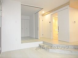 JR山陰本線 嵯峨嵐山駅 徒歩5分の賃貸アパート 1階1LDKのリビング/ダイニング