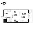 サンハイツ嵯峨野3階3.9万円