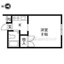 JR山陰本線 嵯峨嵐山駅 徒歩9分の賃貸マンション