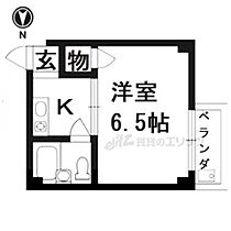 京都府京都市右京区太秦帷子ケ辻町（賃貸マンション1K・2階・17.80㎡） その2