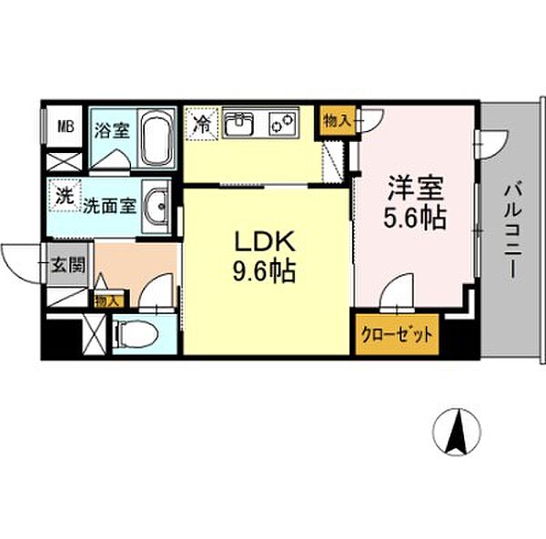 ＲＥＳＩＤＥＮＣＥ丸の内七間町 703｜愛知県名古屋市中区丸の内３丁目(賃貸マンション1LDK・7階・40.19㎡)の写真 その2