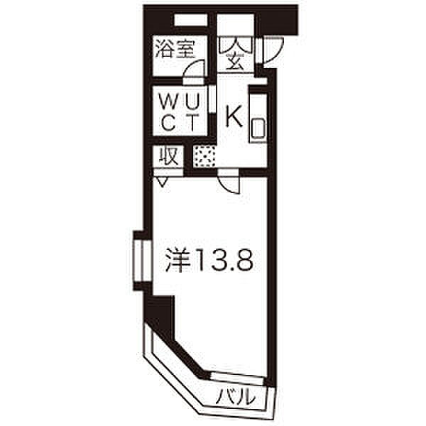 エスポアール光洋 601｜愛知県名古屋市中区金山１丁目(賃貸マンション1K・6階・40.05㎡)の写真 その2