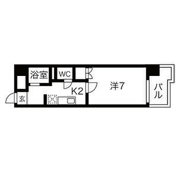 エトワール大島 1102｜愛知県名古屋市中区丸の内１丁目(賃貸マンション1K・11階・24.05㎡)の写真 その2