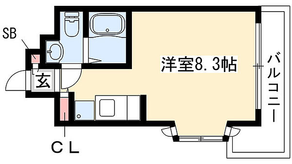 La　Douceur新栄 1001｜愛知県名古屋市中区新栄１丁目(賃貸マンション1R・10階・22.64㎡)の写真 その2