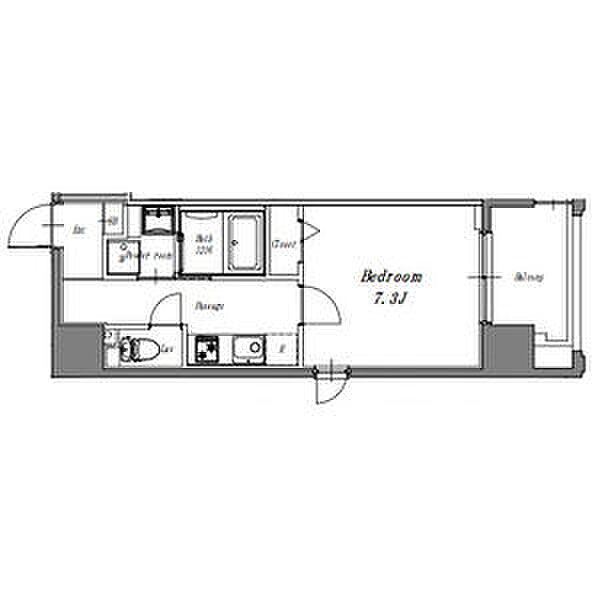 LIBERTA CARINO (リベルタカリーノ) 1106｜愛知県名古屋市中区丸の内３丁目(賃貸マンション1K・11階・28.40㎡)の写真 その2