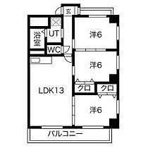 ダイヤパレス丸の内 1002 ｜ 愛知県名古屋市中区丸の内３丁目（賃貸マンション3LDK・10階・66.14㎡） その2