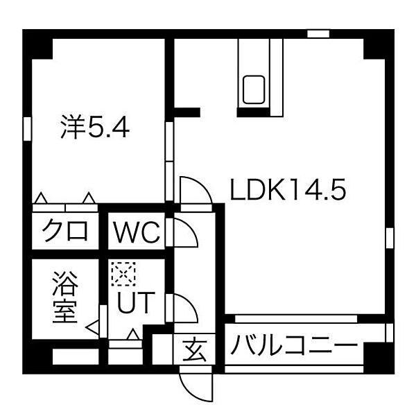 グランレーヴ大須観音 202｜愛知県名古屋市中区松原２丁目(賃貸マンション1LDK・2階・45.24㎡)の写真 その2