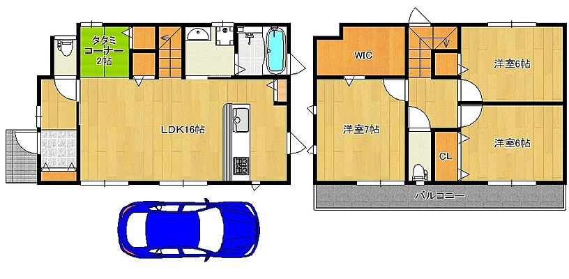 間取り 平尾　中古未入居物件
