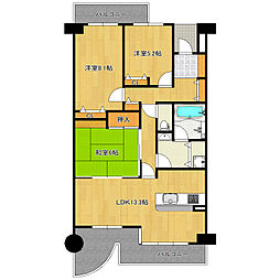 間取図画像 4LDK