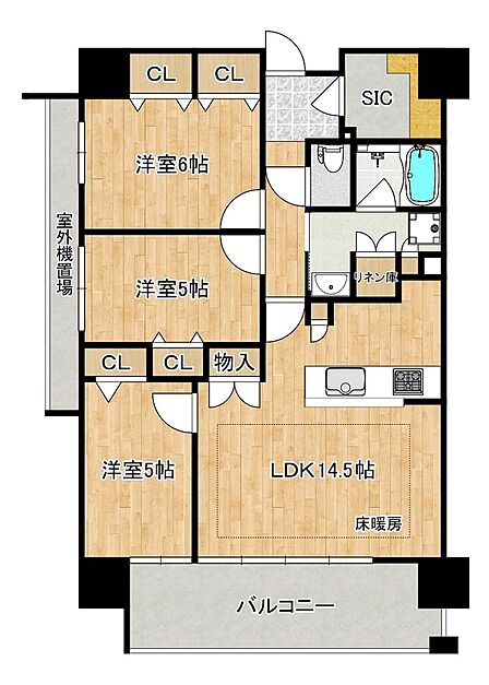 令和7年3月建築のマンションです♪綺麗なお家で気持ちのいい新生活をここではじめませんか♪