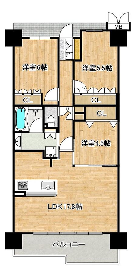 【南向き日当り良好】明るいお住まいは家族の笑顔も増えそうですね!是非現地にてご体感ください!