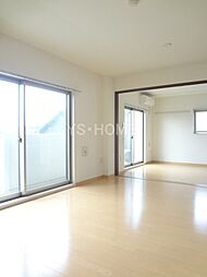 JR中央本線 西荻窪駅 徒歩18分の賃貸マンション 2階2LDKのリビング/ダイニング