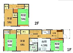 館林市広内町　中古 5DKの間取り