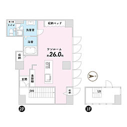 間取図画像 ワンルーム