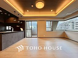 パロス白金 2LDKのリビング/ダイニング