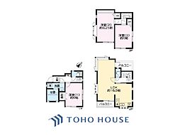 豊島区駒込3丁目　中古戸建 3LDKの間取り