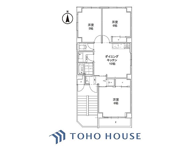 間取り 豊玉チェリーB棟 4階/-