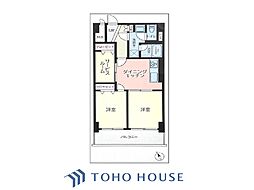 パレドール池袋 2SDKの間取図画像