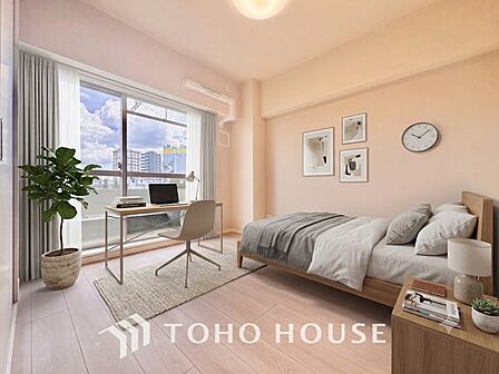 ※生成AIによるイメージです。家具・小物は販売価格に含まれません。寝室は一日の疲れを癒す大切な空間。快適で落ち着けるおすすめの間取りです。