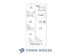パストラルハイム面影橋 3LDKの間取図画像
