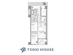グランスイート瀬田 2LDKの間取図画像