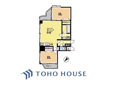 【間取り図】生活しやすい間取り空間