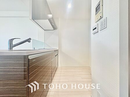 【KITCHEN】◆家族のおはよう◆の声を笑顔で迎えてあげられるシステムキッチン。朝ごはんが楽しみでちょっと早起きしたくなるんです。