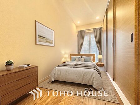 ※生成AIによるイメージです。家具・小物は販売価格に含まれません。【PRIVATE ROOM】◆リラックス◆寝室は一日の疲れを癒す大切な空間。快適で落ち着けるおすすめの間取りです。
