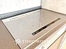 キッチン：【KITCHEN】◆家族のおはよう◆の声を笑顔で迎えてあげられるシステムキッチン。朝ごはんが楽しみでちょっと早起きしたくなるんです。