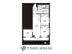 カーサ沼袋 3LDKの間取図画像