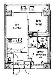 JR総武線 両国駅 徒歩7分の賃貸マンション 5階1SLDKの間取り