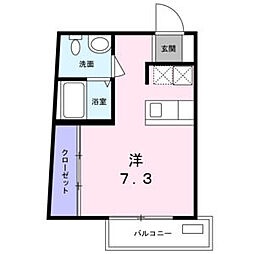 JR山手線 御徒町駅 徒歩5分の賃貸マンション 5階ワンルームの間取り
