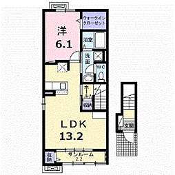 リヴァージュ K 2階