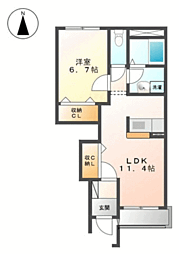プランドールB 1階/102
