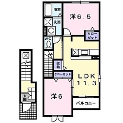 サンリット ヒル II 2階/205