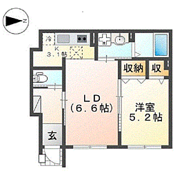 栗森2丁目新築アパート 1階