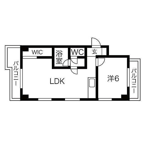 第七加藤ビル 201｜愛知県名古屋市中区正木３丁目(賃貸マンション1LDK・2階・38.60㎡)の写真 その2