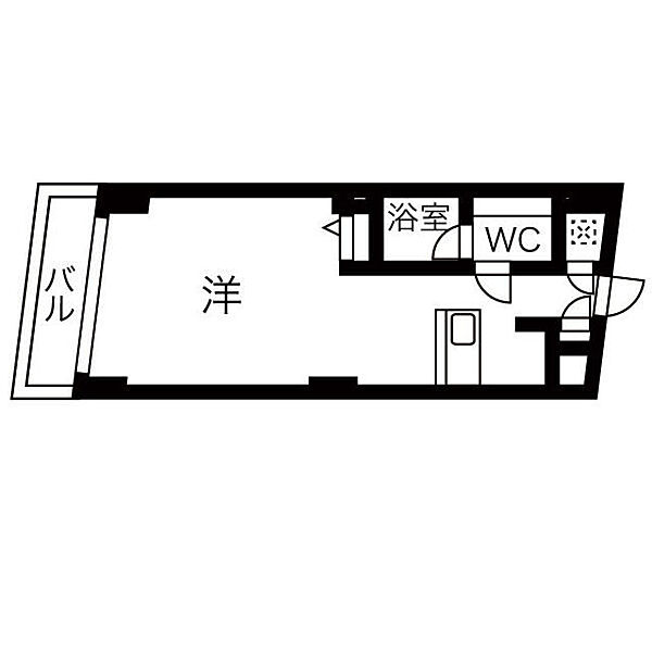 NBM則武 801｜愛知県名古屋市西区則武新町３丁目(賃貸マンション1R・8階・40.08㎡)の写真 その2