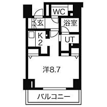 CASSIA車道(旧:クリオ車道) 1505 ｜ 愛知県名古屋市東区筒井２丁目（賃貸マンション1K・15階・32.55㎡） その2