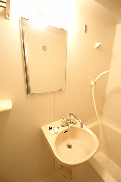 画像12:洗面台は浴室内にあります