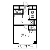 パークハウス中京 302 ｜ 愛知県名古屋市西区菊井２丁目（賃貸マンション1K・3階・24.84㎡） その2