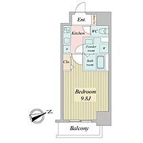 リバーコート砂田橋II 0504 ｜ 愛知県名古屋市東区大幸４丁目（賃貸マンション1K・5階・31.32㎡） その2