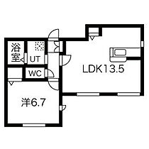 シェソワ332 302 ｜ 愛知県名古屋市中村区稲葉地町（賃貸アパート1LDK・3階・48.15㎡） その2